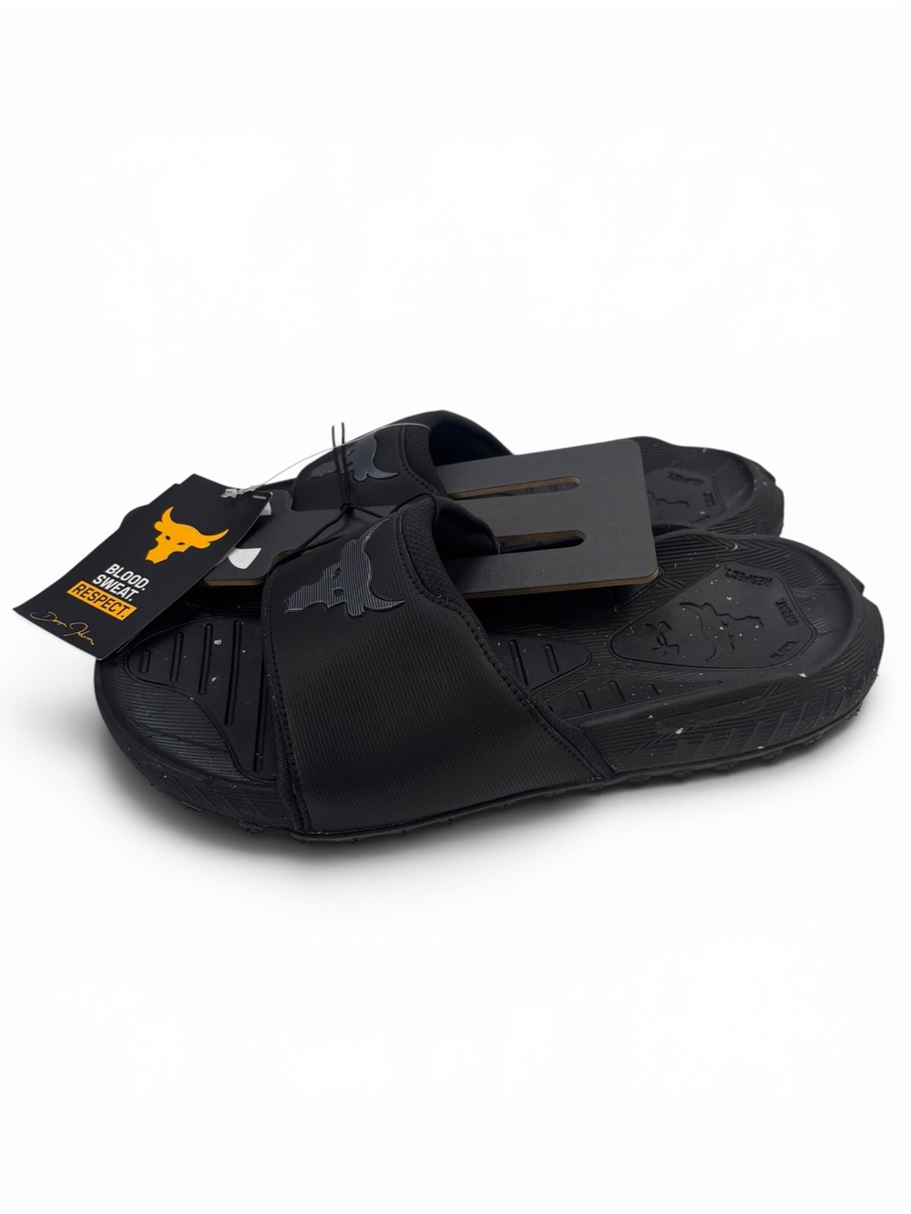 Under Armour Project Rock Slides Size 9 NWT